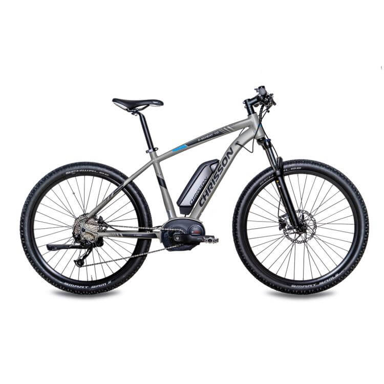Chrisson E-SCHEAT 48 cm 27" 400Wh '22 szürke elektromos kerékpár