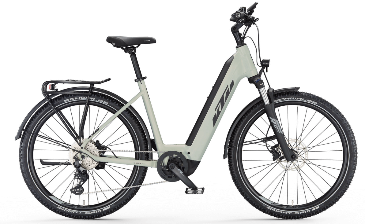 KTM MACINA AERA 571 LFC US43 cm '23 ezüst elektromos kerékpár