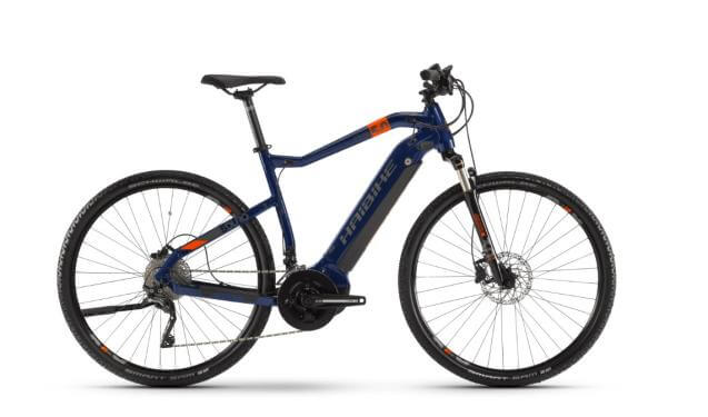 Haibike Sduro Cross 5.0 HE52 cm '20 kék/narancs/szürke elektromos kerékpár