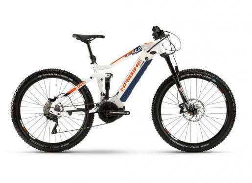 Haibike Sduro FullSeven LT 5.0 44 cm '20 fehér/fekete/narancs elektromos kerékpár