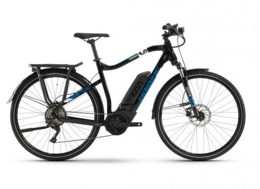 Haibike Sduro Trekking 3.0 HE56cm '20 fekete/fehér/kék elektromos kerékpár