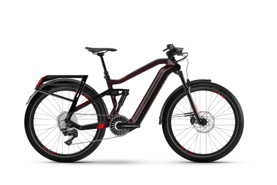 Haibike Adventr FS 47 cm '21 barna/fekete elektromos kerékpár