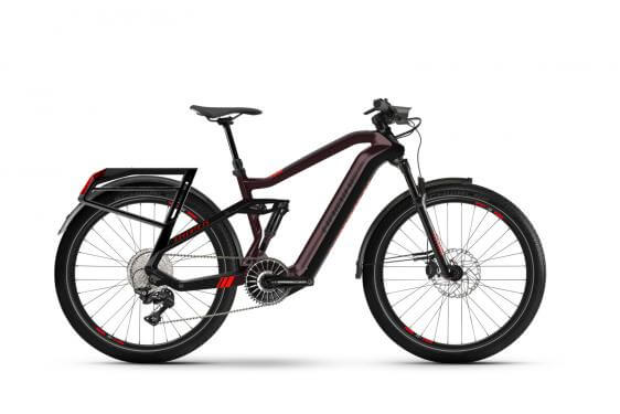 Haibike Adventr FS 50 cm '21 barna/fekete elektromos kerékpár