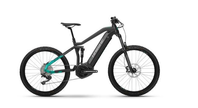 Haibike AllMtn 1 42 cm '21 fekete/türkiz elektromos kerékpár