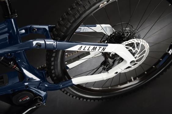 Haibike AllMtn 3 44 cm '21 kék/fehér elektromos kerékpár