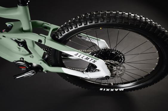 Haibike AllMtn 6 47 cm '21 zöld/szürke elektromos kerékpár