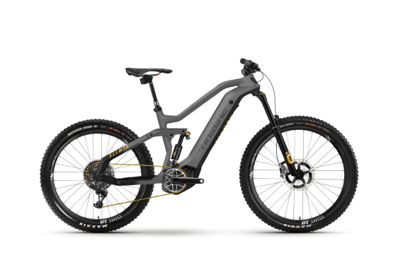 Haibike AllMtn SE 41 cm '21 titánium/fekete/sárga elektromos kerékpár