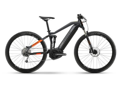 Haibike FullNine 4 48 cm '21 szürke/narancs elektromos kerékpár