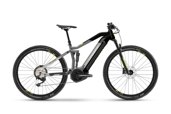 Haibike FullNine 6 40 cm '21 szürke/fekete elektromos kerékpár