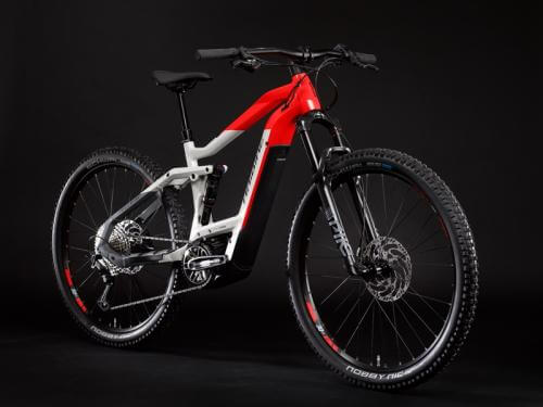 Haibike FullNine 9 47 cm '21 szürke/piros elektromos kerékpár