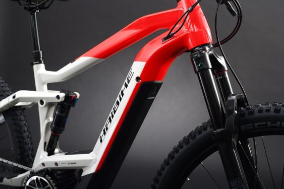 Haibike FullNine 9 44 cm '21 szürke/piros elektromos kerékpár
