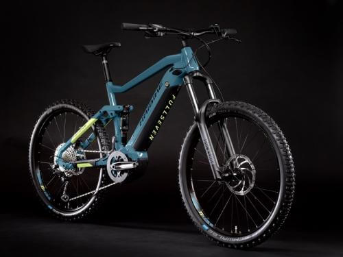 Haibike FullSeven 5 48 cm '21 kék/sárga elektromos kerékpár