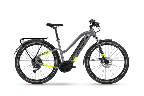 Haibike Trekking 6 TR56 cm '21 szürke/neon elektromos kerékpár