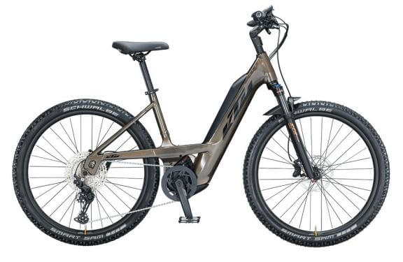 KTM MACINA AERA 271 US46 cm '21 barna/fekete elektromos kerékpár