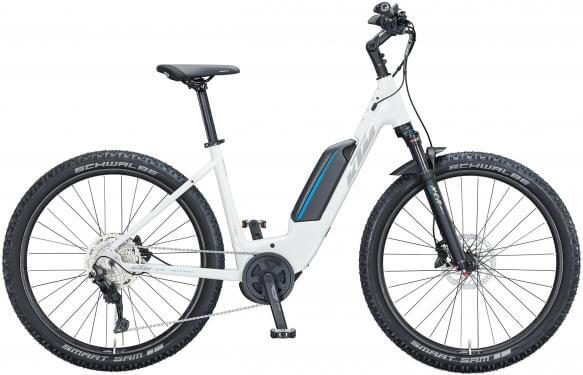 KTM MACINA AERA P272 US51 cm '21 fehér/szürke elektromos kerékpár