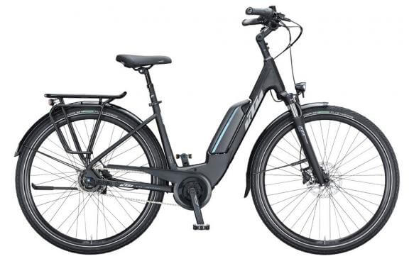 KTM MACINA CENTRAL 5 US43 cm '21 fekete/szürke elektromos kerékpár