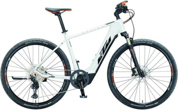 KTM MACINA CROSS 610 HE51 cm '21 fehér/fekete elektromos kerékpár