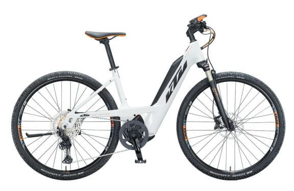 KTM MACINA CROSS 610 PTS US56 cm '21 fehér/fekete elektromos kerékpár