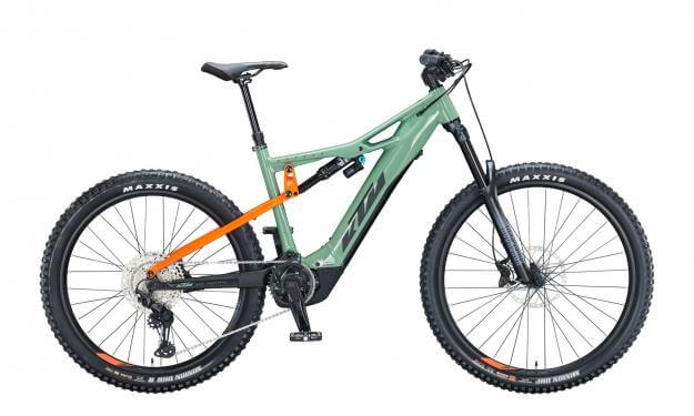 KTM MACINA KAPOHO 2972 53 cm '21 zöld/fekete elektromos kerékpár