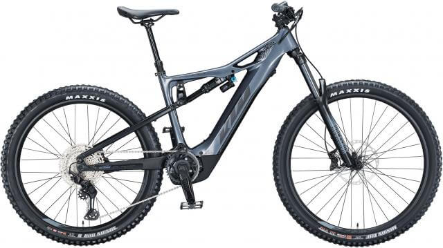 KTM MACINA KAPOHO ELITE 43 cm '21 metálszürke/fekete elektromos kerékpár