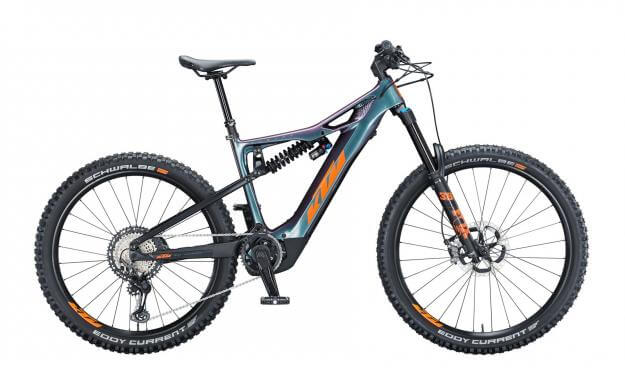 KTM MACINA PROWLER PRESTIGE 43 cm '21 space galaxy/narancs elektromos kerékpár