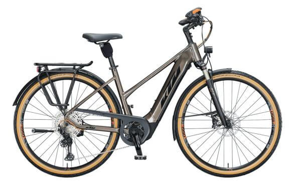 KTM MACINA STYLE 610 NYON TR56 cm '21 barna/fekete elektromos kerékpár