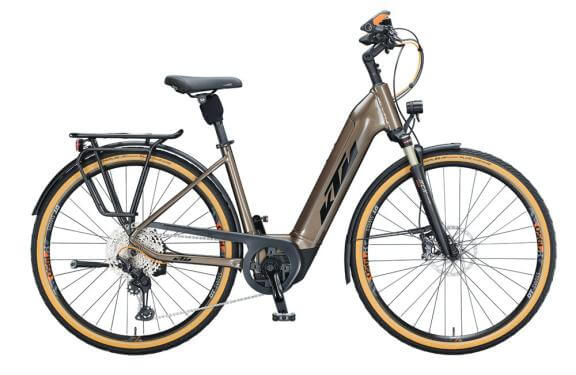 KTM MACINA STYLE 610 NYON US51 cm '21 barna/fekete elektromos kerékpár