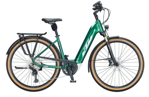 KTM MACINA STYLE 620 US46 cm '21 zöld/ezüst elektromos kerékpár