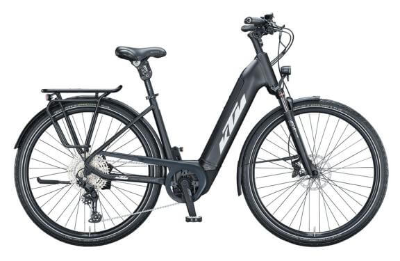 KTM MACINA STYLE XL US56 cm '21 fekete/ezüst elektromos kerékpár