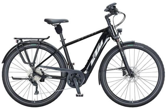 KTM MACINA TOUR P610 HE56 cm '21 fekete/fehér/kék elektromos kerékpár