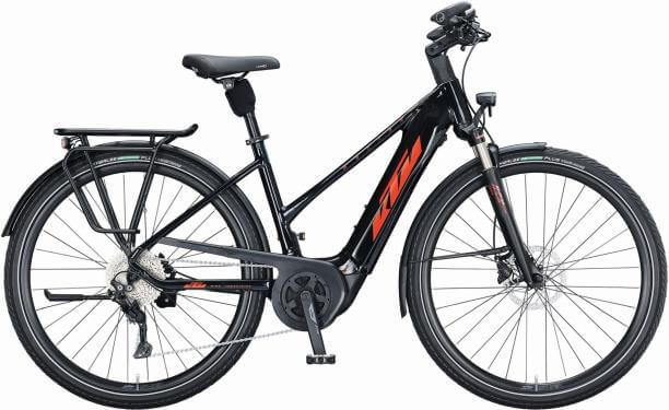 KTM MACINA TOUR P610 TR56 cm '21 fekete/fehér elektromos kerékpár