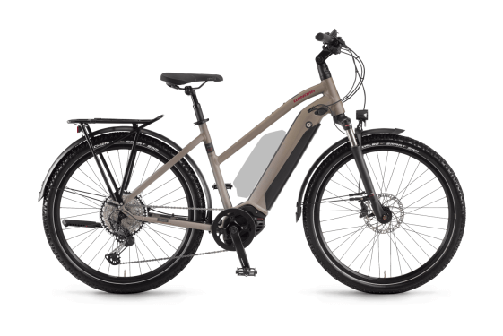 Winora Sinus iX12 TR44 cm '21 homokbarna elektromos kerékpár
