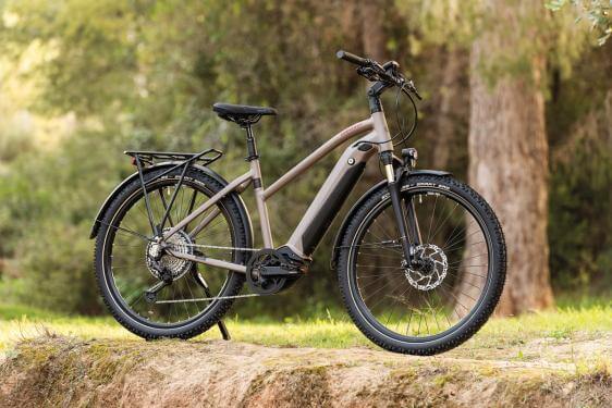 Winora Sinus iX12 TR44 cm '21 homokbarna elektromos kerékpár - használt (vázszám: AV20C58143, Törökbálint)