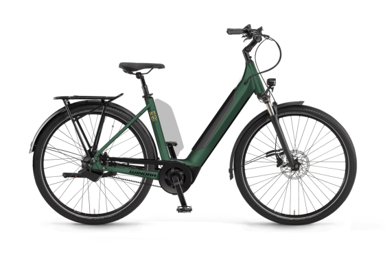 Winora Sinus R380auto US46 cm '21 zöld elektromos kerékpár