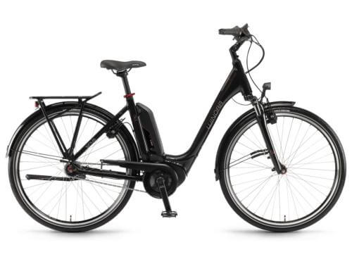 Winora Tria N7eco 26" US46 cm '21 fekete elektromos kerékpár
