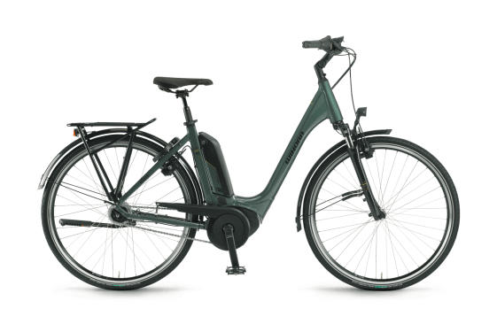 Winora Tria N8f 26" US46 cm '21 zöld elektromos kerékpár