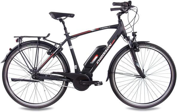 Chrisson E-ROUNDER HE53 cm 28" 400Wh '22 szürke elektromos kerékpár