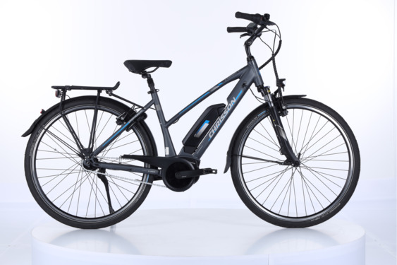 Chrisson E-ROUNDER TR48 cm 28" 400Wh '22 szürke elektromos kerékpár