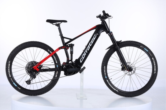 Corratec E-Power RS 160 CX6 LTD 625Wh 47 cm '22  fekete elektromos kerékpár - használt (vsz: I8613-2 IGK21120200)