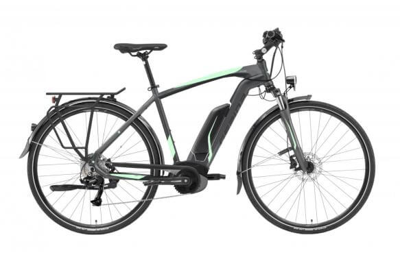 Gepida Alboin Man Alivio 9 He52 cm 28" 400Wh '22 fekete/kék elektromos kerékpár - használt (vázszám: GE20119017, Pest)
