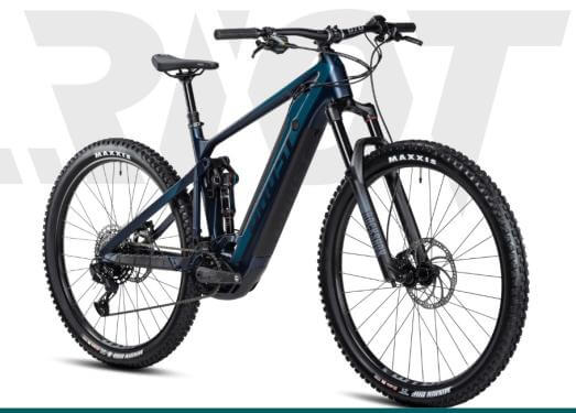 Ghost E-Riot Trail Advanced 29 625Wh 44cm '22 kék elektromos kerékpár