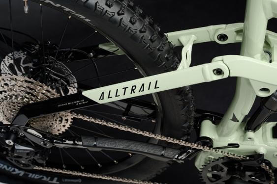 Haibike AllTrail 4 27,5" i630Wh 44 cm '22 szürkészöld elektromos kerékpár