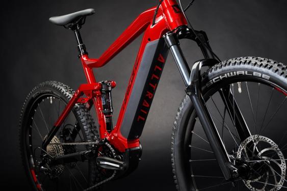 Haibike AllTrail 5 29" i630Wh 52 cm '22 fekete/piros elektromos kerékpár