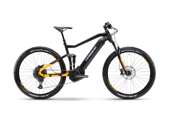 Haibike AllTrail 6 29" i630Wh 48 cm '22 fekete/narancs elektromos kerékpár