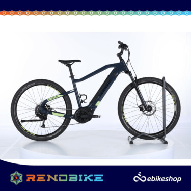 Haibike HardNine 5 i500Wh 49 cm kék elektromos kerékpár - használt -K- (vsz:SJ211139798)