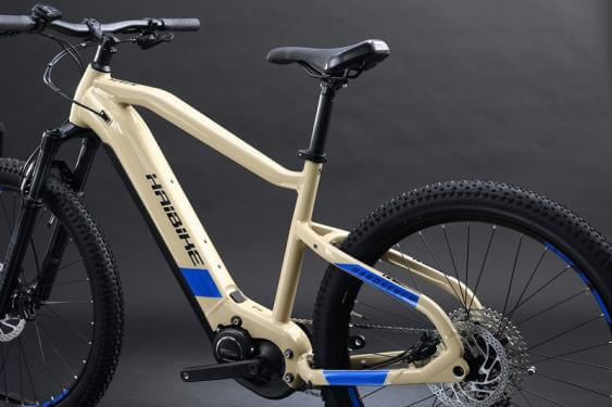 Haibike HardSeven 7 i630Wh 46 cm '22 arany/kék elektromos kerékpár