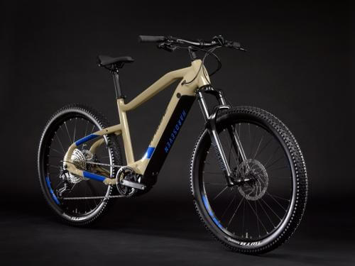 Haibike HardSeven 7 i630Wh 46 cm '22 arany/kék elektromos kerékpár