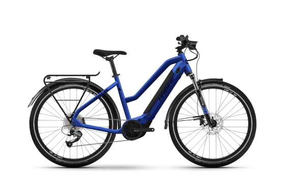 Haibike Trekking 4 i500Wh TR44 cm '22 kék elektromos kerékpár