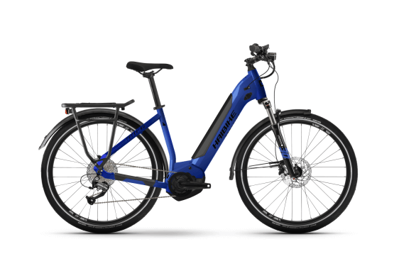Haibike Trekking 4 i500Wh US46 cm '22 kék elektromos kerékpár