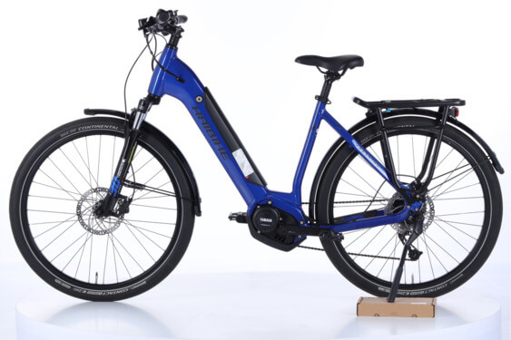 Haibike Trekking 4 i500Wh US50 cm '22 kék elektromos kerékpár - használt -K- (vsz: AH0504924)